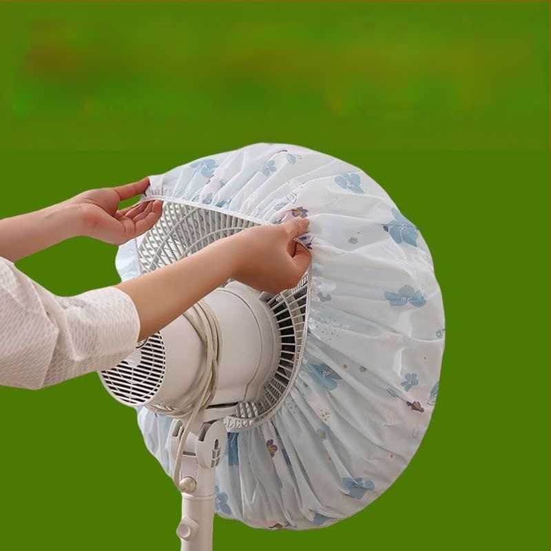 Putekļu aizsargs elektriskajam ventilatoram (stāvošam vai pie sienas) – PVC, putekļu un mitruma izturīgs