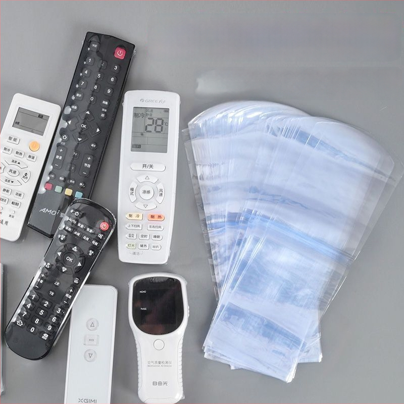 Universālais aizsargapvalks attālo vadības ierīcei no siltuma saraušanas plēves, caurspīdīgs, modelis Rsm2101050, plastmasa