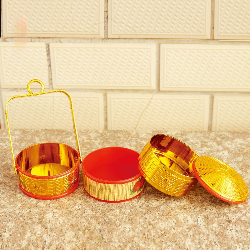 Кутия за дарове за поклонение на Буда, традиционна антична стилова украса (Не е внос; Марка: Nutritional composition; Без IP лиценз; Подходяща за религиозни жертви; Не е подарък)