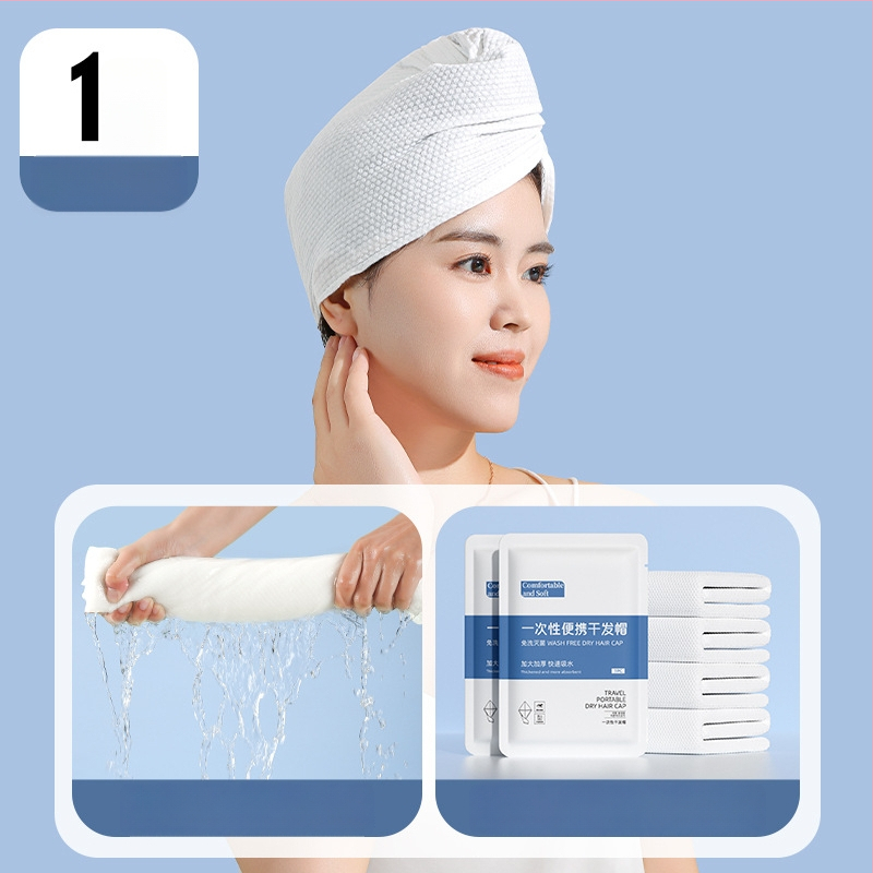 Sušiaci šál na vlasy z mikrovlákna (150D, 80-99 g)