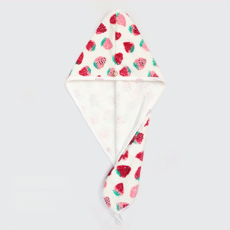 Korálový fleecový šál na sušenie vlasov s logom, prispôsobiteľný, podpora jednorázových objednávok