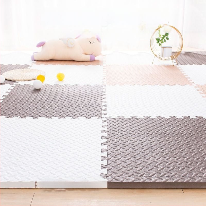 Jačana pjenasta podloga za pod za djecu — interlock puzzle podloga za puzanje, vodootporna i otporna na prljavštinu, pokriva cijelu sobu