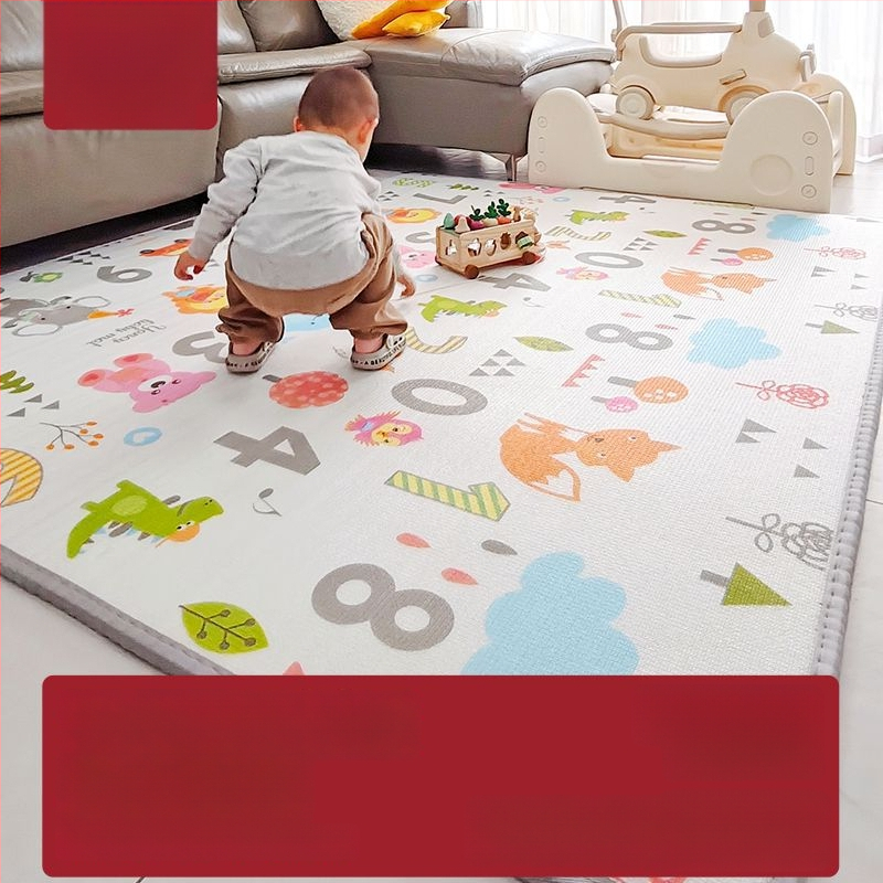 Hrubý matrac na plazenie pre deti, proti pádu, XPE pena, domáce použitie