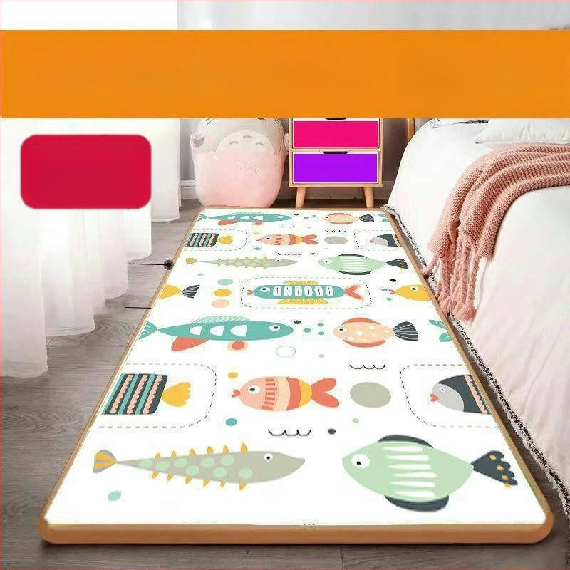 Детски мат за пълзене - памучен, модерен стил, за всекидневна, спалня и балкон