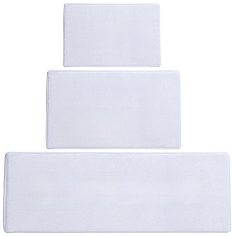 Комплект подложки за крака - полиестерно влакно - правоъгълен - солиден модел - миещи се - за всекидневна, спалня, баня и балкон