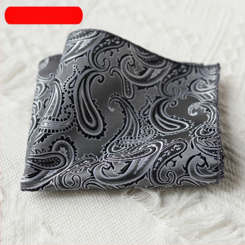 Vyrinė kišninė skarelė kostiumui – poliesteris, poliesterio pamušalas, dažymas siūlais, neutralaus stiliaus, įvairių raštų