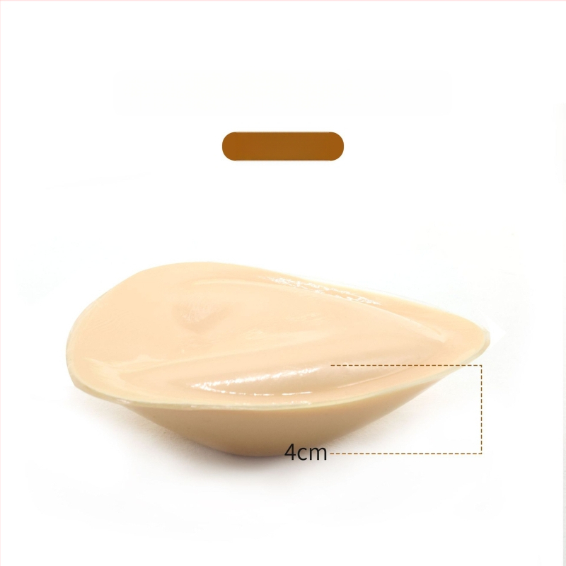 MISS&HUA Tankesnė trikampė krūtinės pagalvėlė, Lipnus putų įdėklas push-up efektui, Nematomas po maudymosi kostiumėliu ir apatine apranga