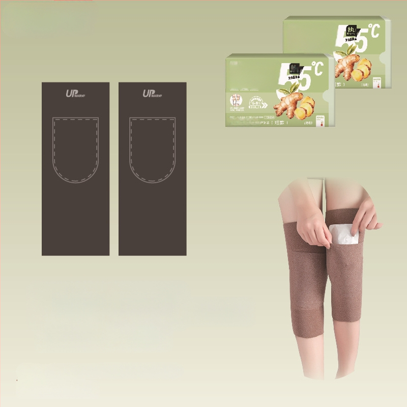 Savarankiškai šildančios kelio pagalvėlės ir pirštinės, 55°C, vokiečių velūras šildymui, žolelių pleistrai su Artemizija ir imbieru