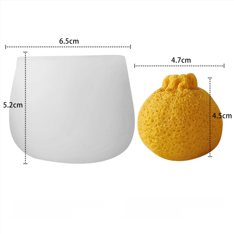 Kalup za kolače od silikona – nepravilan oblik, voćna serija – za aromatične svijeće