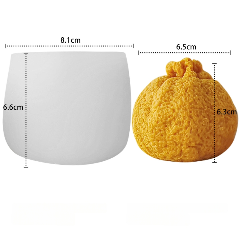 Kalup za kolače od silikona – nepravilan oblik, voćna serija – za aromatične svijeće