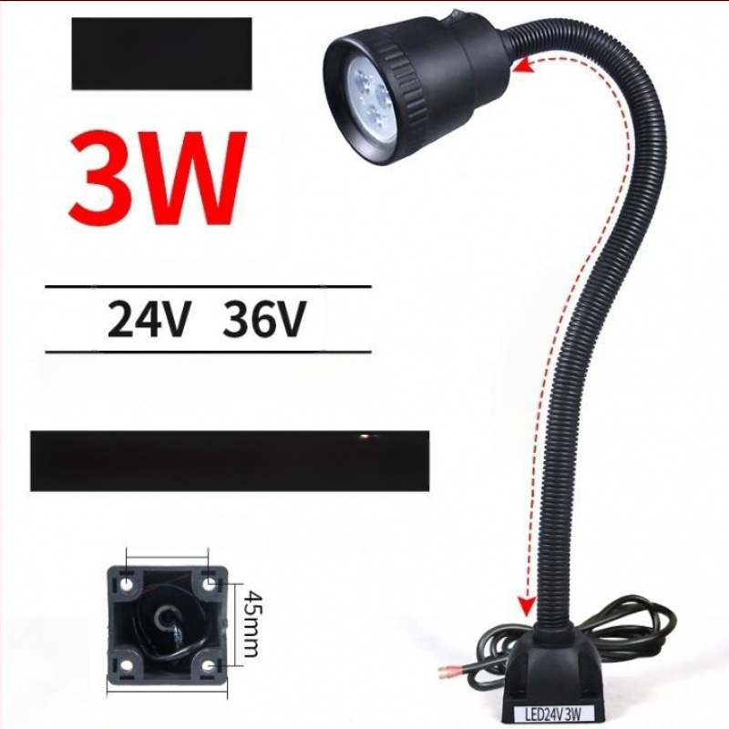 LED работна лампа за машини - Unique, 220V, модел 1, съвместима с 1 модел