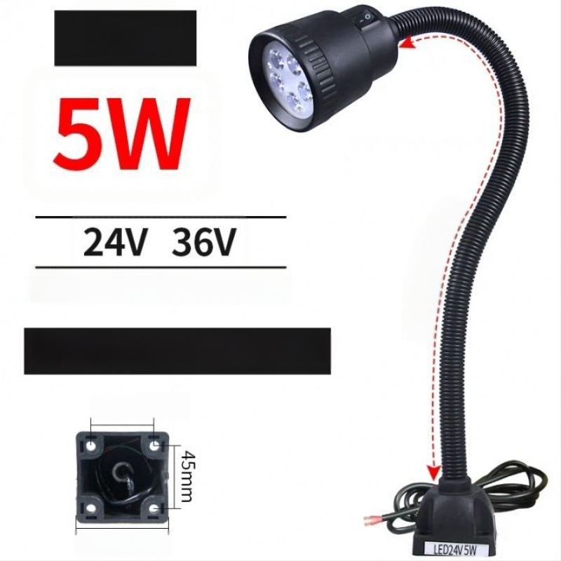 LED работна лампа за машини - Unique, 220V, модел 1, съвместима с 1 модел