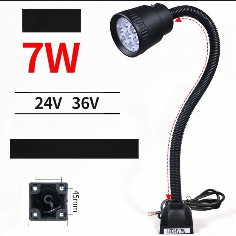 LED работна лампа за машини - Unique, 220V, модел 1, съвместима с 1 модел