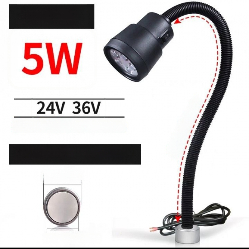 LED работна лампа за машини - Unique, 220V, модел 1, съвместима с 1 модел