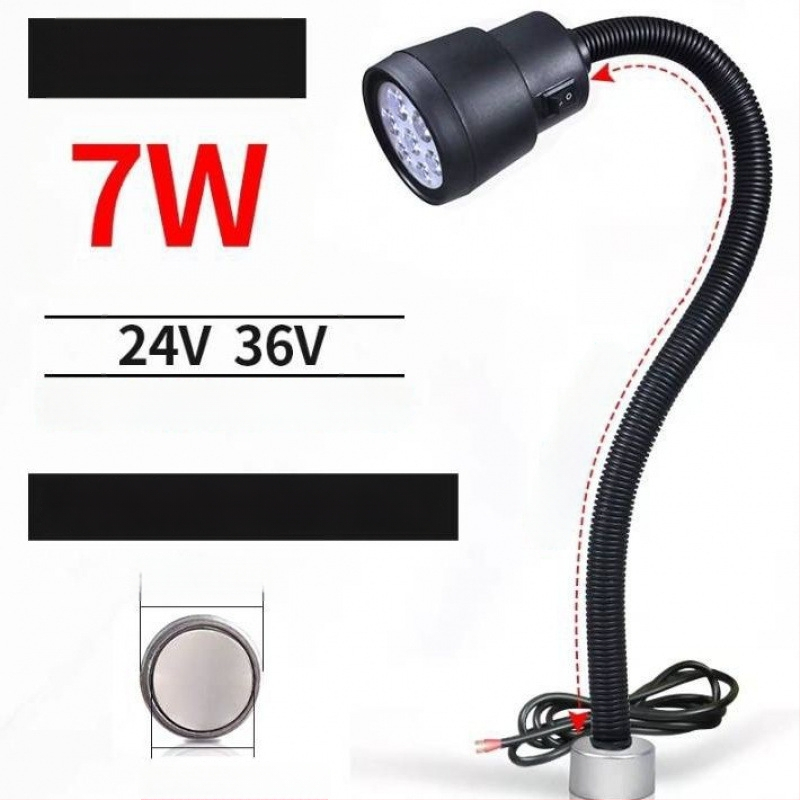 LED работна лампа за машини - Unique, 220V, модел 1, съвместима с 1 модел