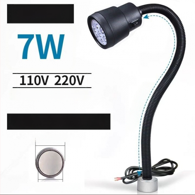 LED работна лампа за машини - Unique, 220V, модел 1, съвместима с 1 модел