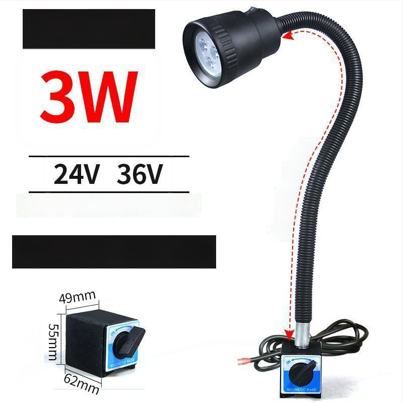 LED работна лампа за машини - Unique, 220V, модел 1, съвместима с 1 модел