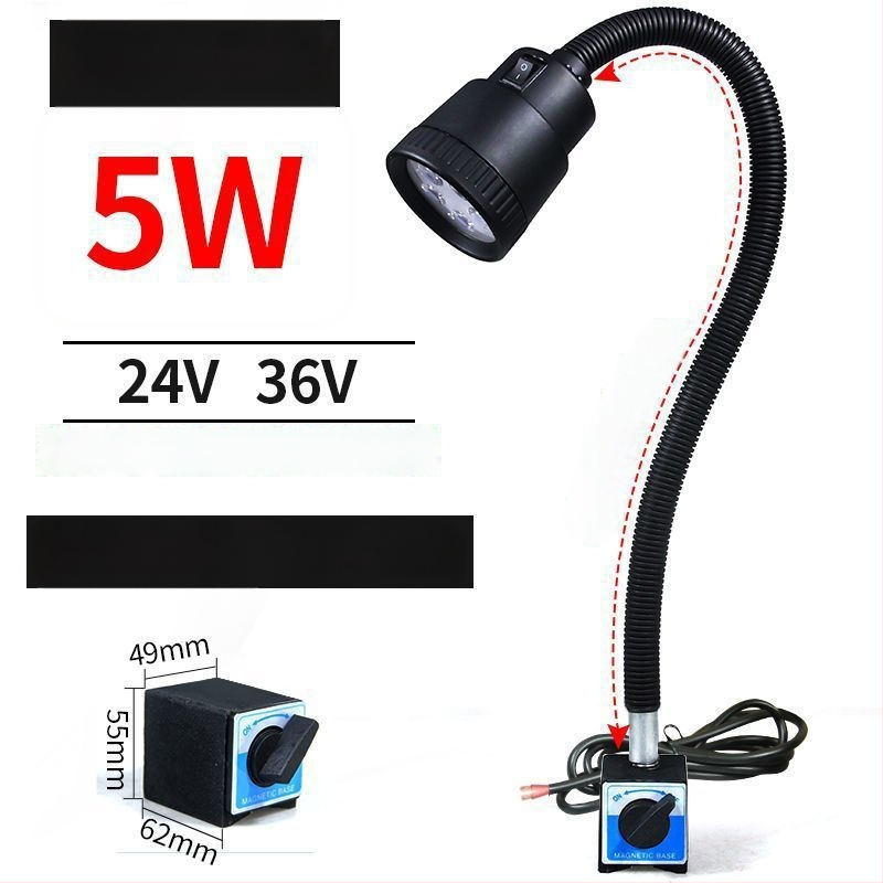 LED работна лампа за машини - Unique, 220V, модел 1, съвместима с 1 модел