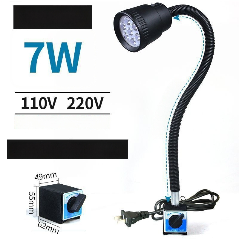 LED работна лампа за машини - Unique, 220V, модел 1, съвместима с 1 модел