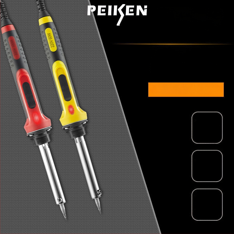 Állítható hőmérsékletű, nagy teljesítményű elektromos forrasztó készlet rozsdamentes acélból, alkalmas csatlakozók és vezetékek forrasztására