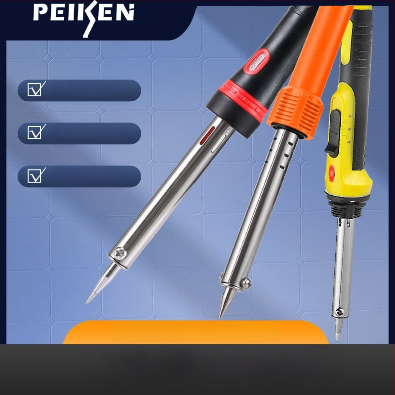 Állítható hőmérsékletű, nagy teljesítményű elektromos forrasztó készlet rozsdamentes acélból, alkalmas csatlakozók és vezetékek forrasztására