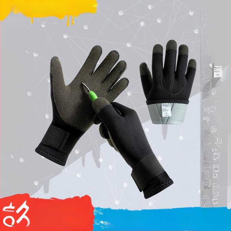 Неопренови ръкавици за гмуркане, против приплъзване, устойчиви на надраскване, студоустойчиви, защитни