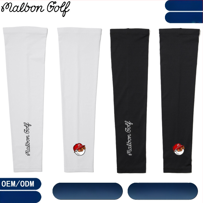 Lauko sportams skirti nuo saulės apsauginiai rankų įtvarai - Ice Silk, 100% poliesteris, vyrai ir moterys, golfas, dviračiai, naktinis bėgimas, Dark Wind stilius