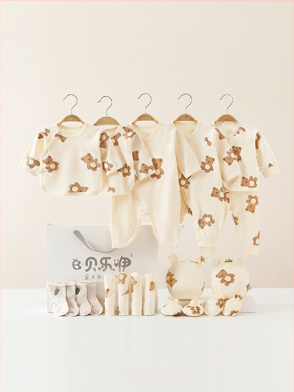 Beileyi Бебешки ръкавици – памук, карикатурен стил, клас А, за новородени 0–1 г