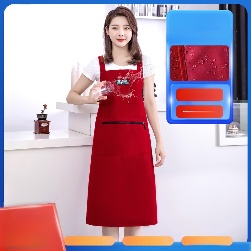 Set șorțuri fără mâneci, impermeabil, anti-murdărie, pentru nunți cu logo personalizat