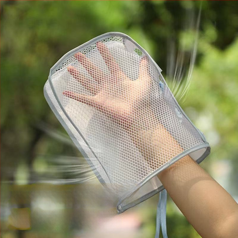 Πλεκτές καλοκαιρινές γάντες τιμονιού για ενήλικες – unisex, για ποδήλατο/μοτοσικλέτα, αναπνεύσιμες