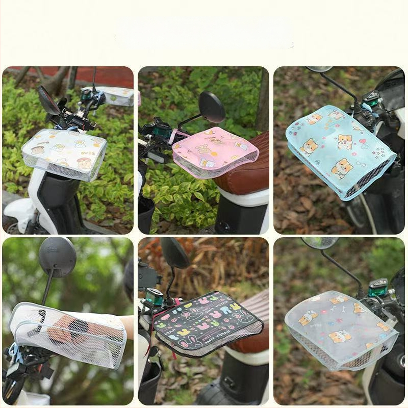 Πλεκτές καλοκαιρινές γάντες τιμονιού για ενήλικες – unisex, για ποδήλατο/μοτοσικλέτα, αναπνεύσιμες