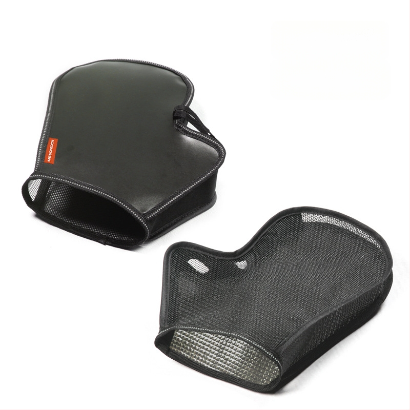 Γάντια ποδηλασίας με προστασία από τον ήλιο, μακριά μανσέτα; Υλικά: Oxford ύφασμα, αλουμινό φιλμ, μαργαριριώδες βαμβάκι; λεπτά; για άσκηση, μετακινήσεις και ποδηλασία