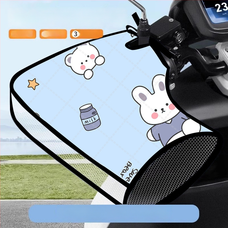 Κάλυμμα τιμονιού για ηλεκτρικά οχήματα – Προστασία από τον ήλιο, Αδιάβροχο, Αντιανεμικό