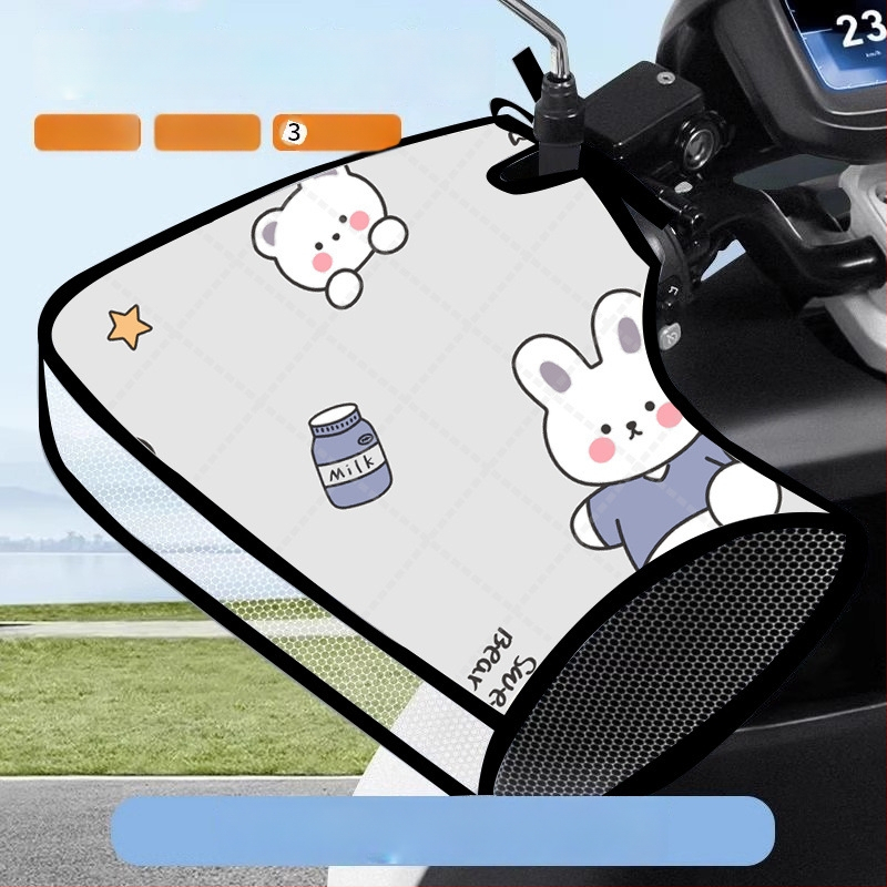 Κάλυμμα τιμονιού για ηλεκτρικά οχήματα – Προστασία από τον ήλιο, Αδιάβροχο, Αντιανεμικό