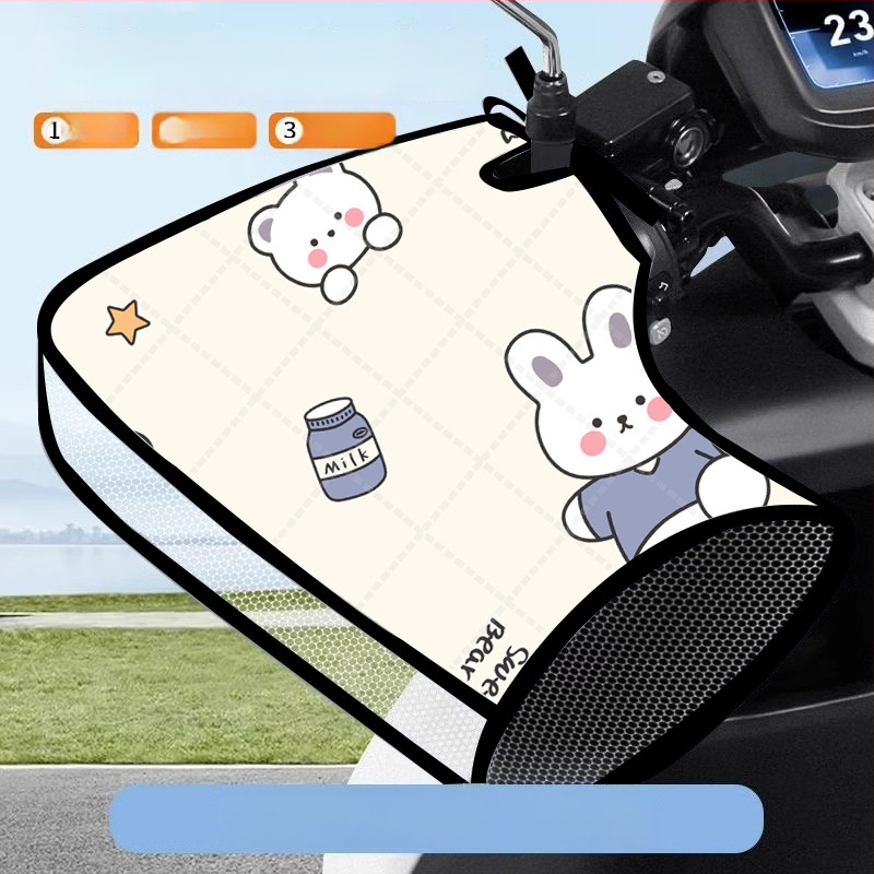 Κάλυμμα τιμονιού για ηλεκτρικά οχήματα – Προστασία από τον ήλιο, Αδιάβροχο, Αντιανεμικό