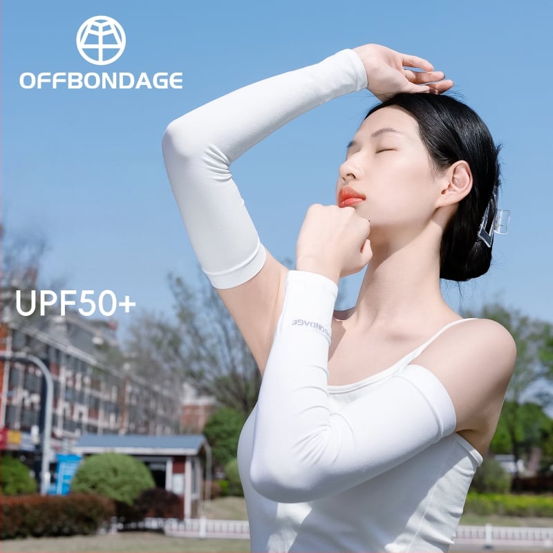 Išorinės rankovės su UV apsauga, kvėpuojantis poliesteris, unisex, tinkama vairavimui ir žygiams