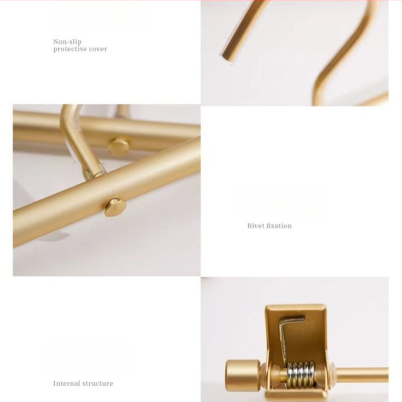 Jiacheng alumīnija sakausējuma bikses klips – gaišs luksusa stils, pielāgošana pieejama, iepakojums: viens iepakojums