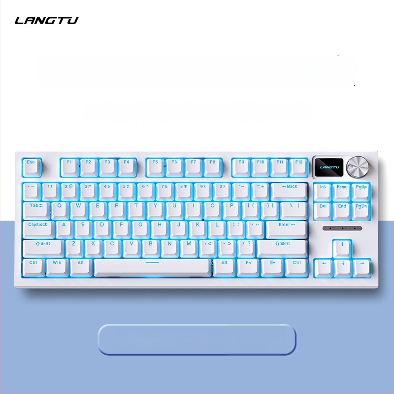 LT84 laidinis mechaninės klaviatūros ir pelės rinkinys, skaitmeninė klaviatūra, USB