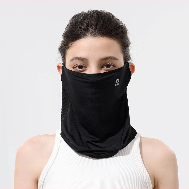 Veido kaukė su UV apsauga iš poliesterio, kvėpuojanti, greitai džiūsta, pilnas veido apsaugos lauko važiavimams