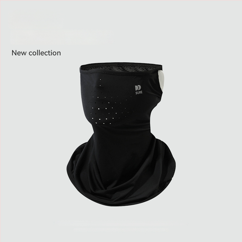Veido kaukė su UV apsauga iš poliesterio, kvėpuojanti, greitai džiūsta, pilnas veido apsaugos lauko važiavimams
