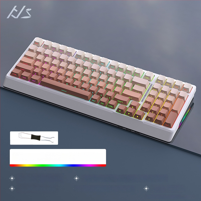 Black Snake YG98 mechaninė klaviatūros komplektas su RGB apšvietimu, laidinis, >98 klavišų, mechaniniai jungikliai