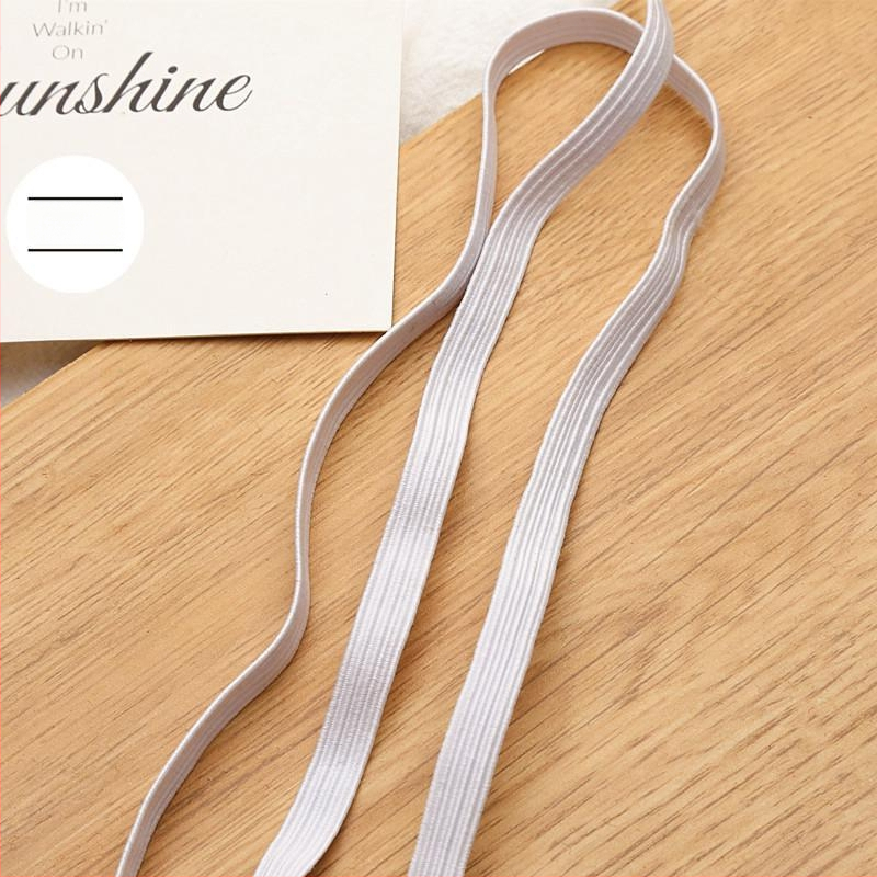 Matu aksesuārs - Plakana elastīga gumijas lente DIY stilam, apģērbu piederums