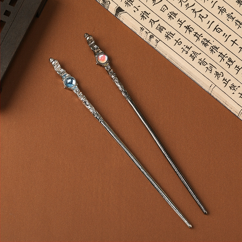 Aliuminio plaukų segtukas moterims, paprastas stilius, elektroplatinimas, nepriklausomas įpakavimas, pritaikymas įmanomas