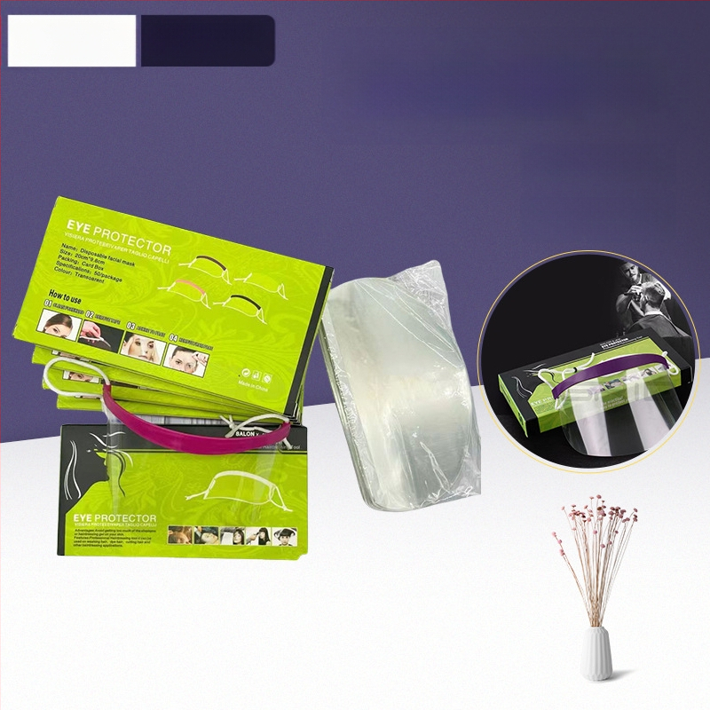 Juuksehoolduse tööriistad: ühekordsed fringe-lindi ja juuksevärvi mask salongikas kasutamiseks