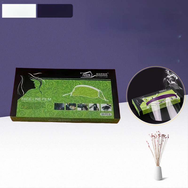 Juuksehoolduse tööriistad: ühekordsed fringe-lindi ja juuksevärvi mask salongikas kasutamiseks