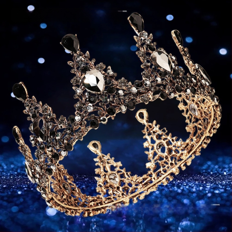 Vestuvinė karūna – Baroko Europos prabanga, Retro stilius (Lydinys; Elektroplatininimas; Karūnos forma; Pavasaris 2025)