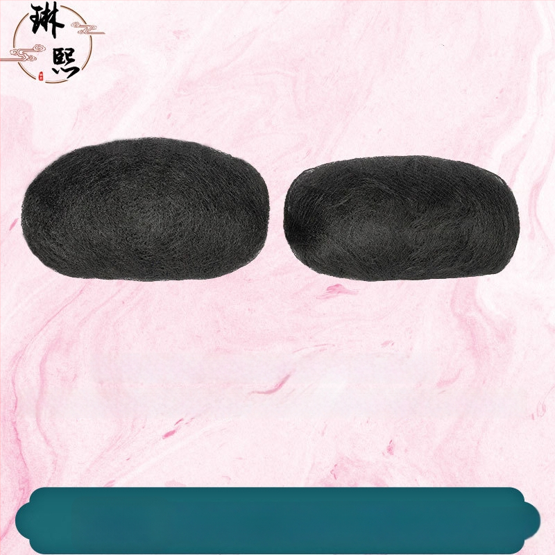 Материал за костюмна перука - Ръчно изработено, Дълга коса, Домашна коприна, Древен стил, DIY Hanfu стилизиране