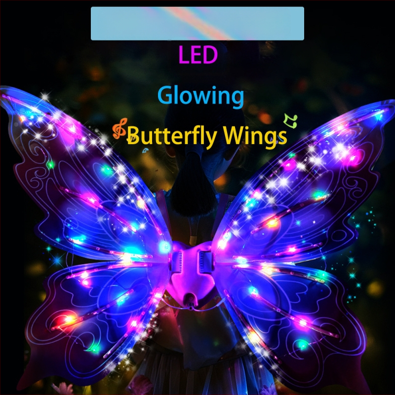 Laste helendavad tiivad: liblikatiivad ja ingelielf tiivad, selga kinnitatav aksessuaar (suve 2024 väljaanne)