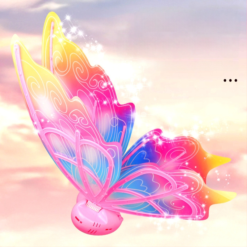 Laste helendavad tiivad: liblikatiivad ja ingelielf tiivad, selga kinnitatav aksessuaar (suve 2024 väljaanne)