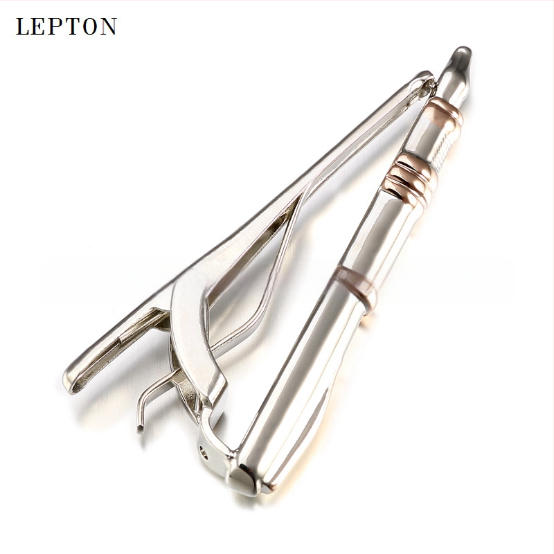 Kaklaraiščio segtukas, iš vario, 14k tyrumas, elektroplakavimas, vyriškas stilius, gėlių motyvas apykaklei